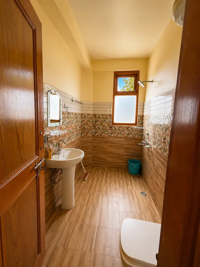 Interior space at Ghar in the Hills homestay in Naggar